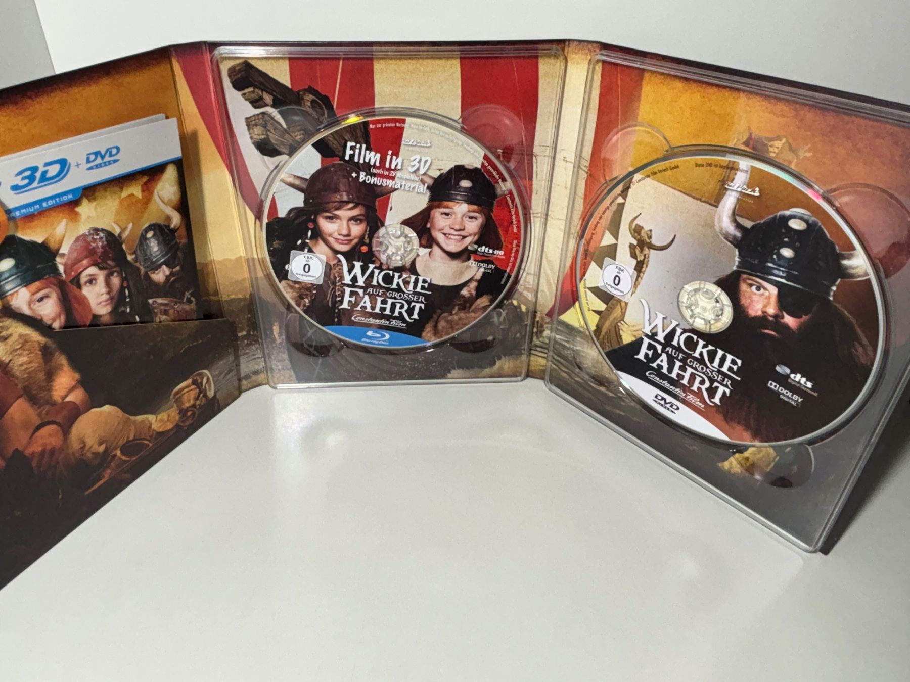 Alle DVDs: Wickie auf grosser Fahrt Blu Ray 3D – Gebraucht aus Wilderswil von Sstriker 5