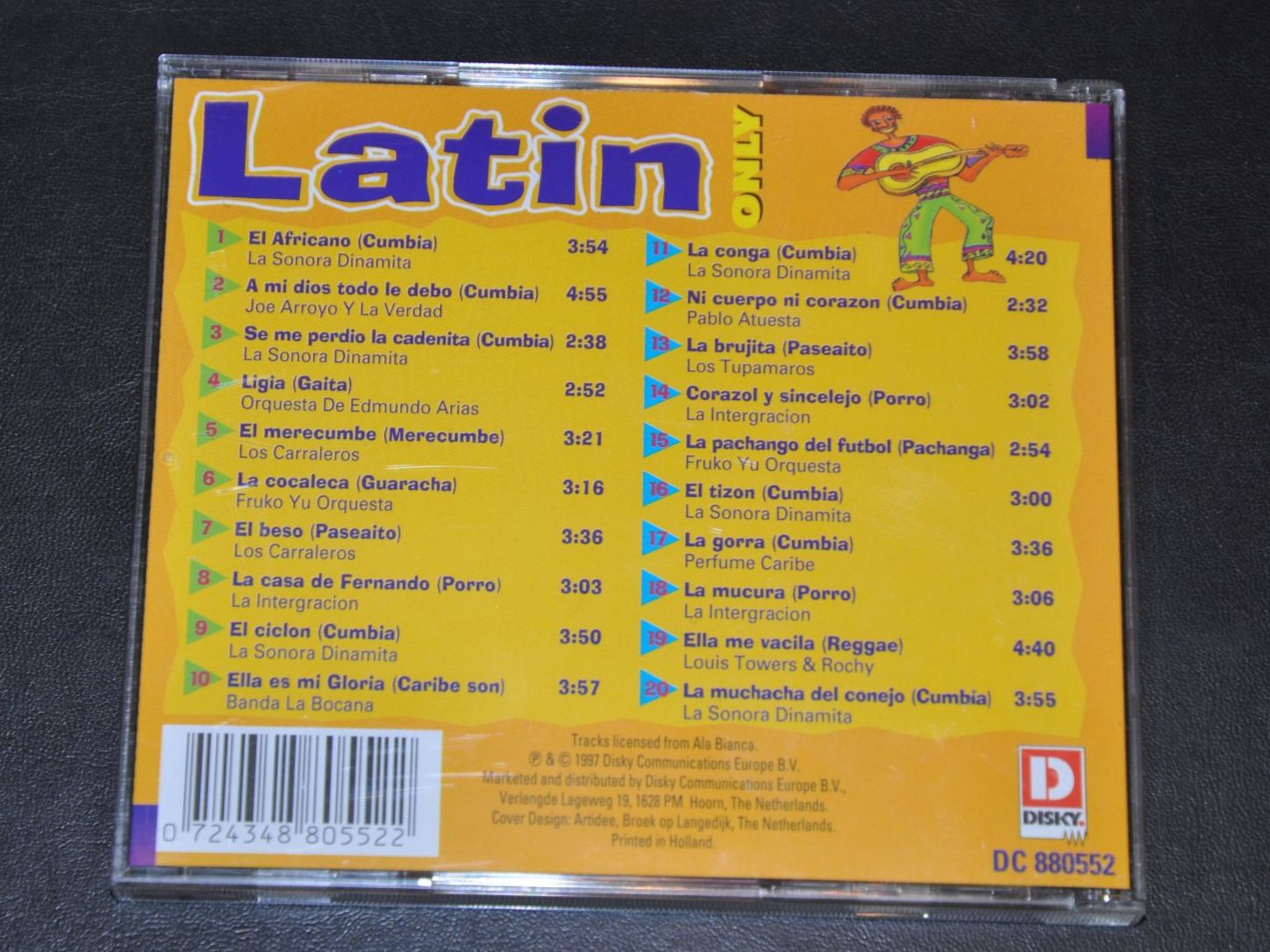 CD: CD Latin Only - Verschiedene Interpreten – Usato da Boll venduto da Theodora15 1