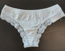 2 x String weiss Grösse 36