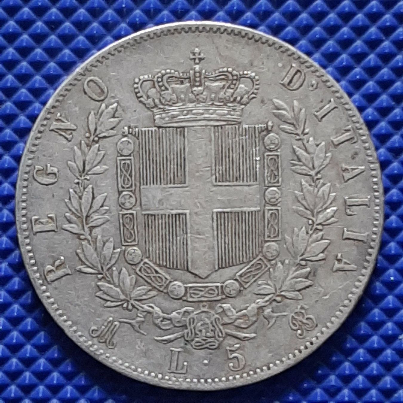 Tutti le monete: 5 Lire 1871 Italia en argent – Usato da Carouge GE venduto da cecob0909 1