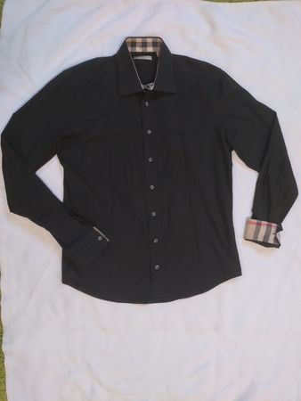Chemise Burberry Brit noire taille L homme TBE -