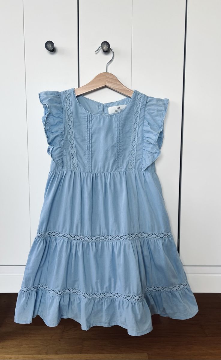 H&M Kleider & Röcke: Mädchenkleid H&M 116, blau, Kleid – Gebraucht aus Burgdorf von rulan 1