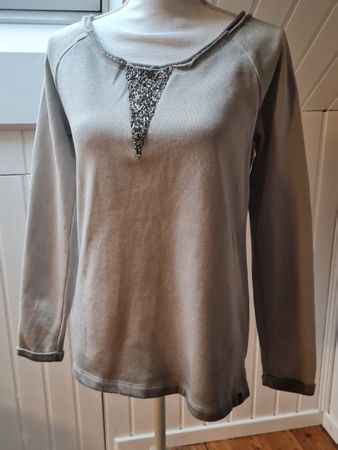 KEY LARGO  🩶  pullover grau shabby  Grösse M