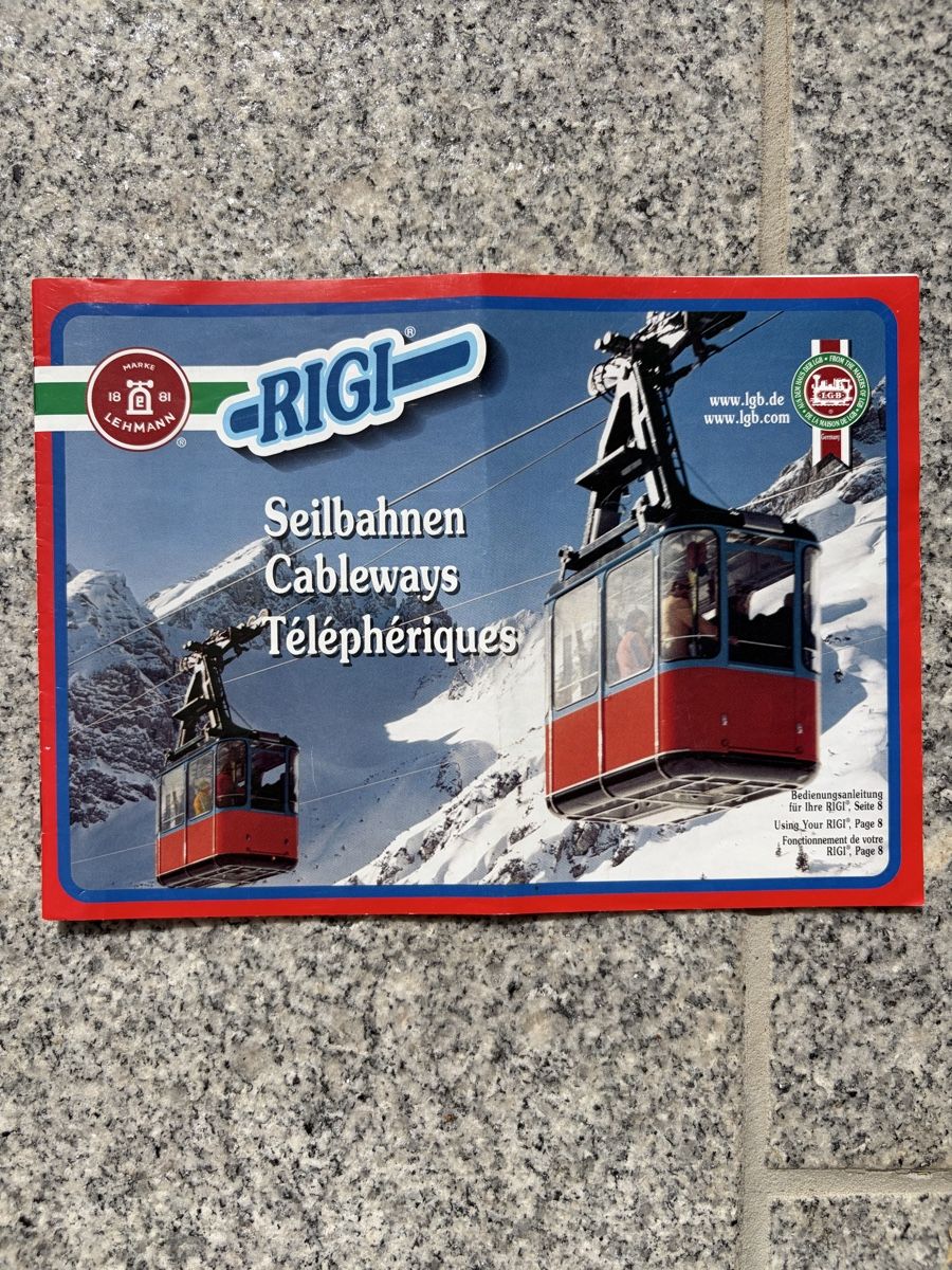 Giocattoli: Spielzeug Seilbahn Rigi Duo – Usato da Rotkreuz venduto da Once0 4