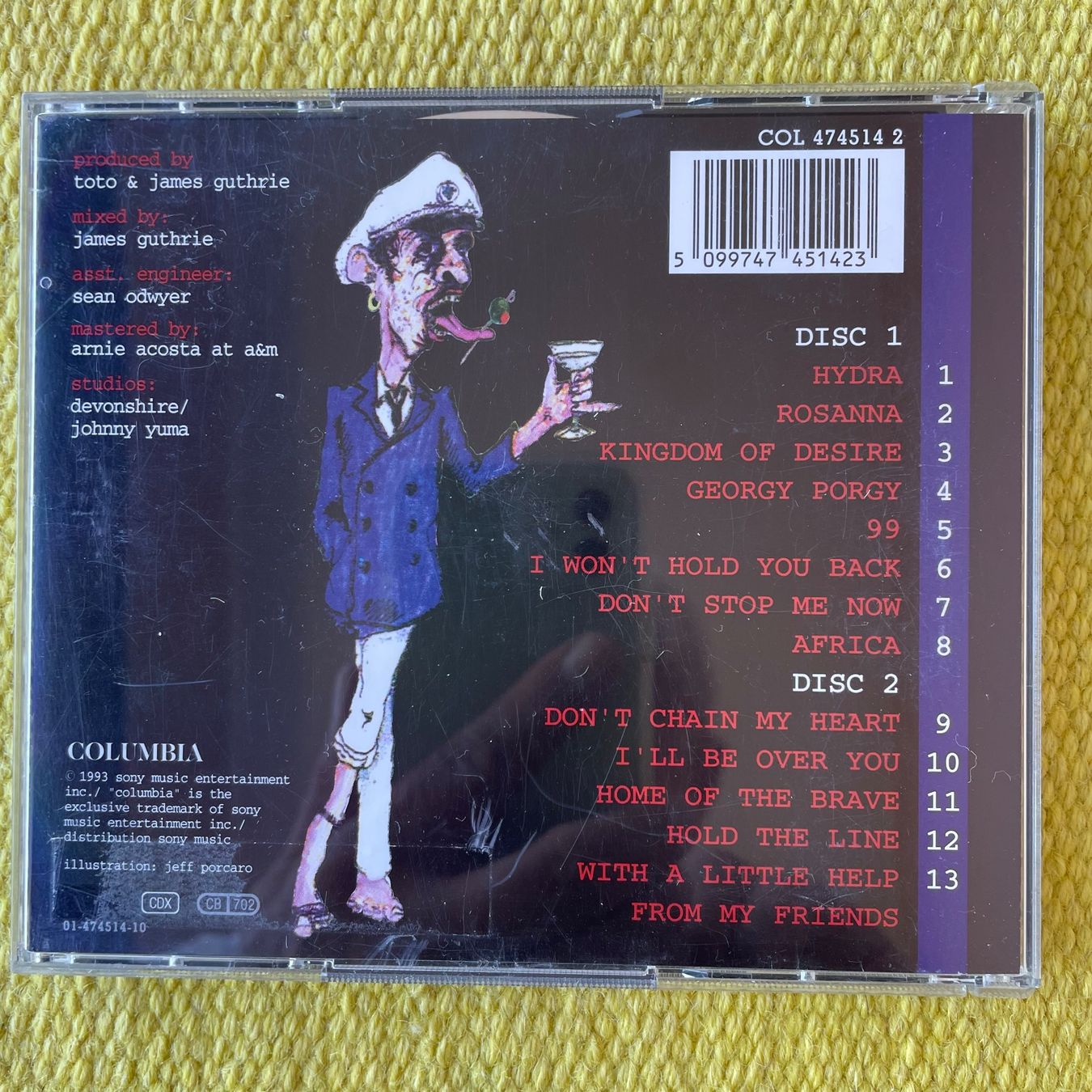 CDs: TOTO-2CD LIVE – Gebraucht aus Rorschacherberg von CD-Roli 1