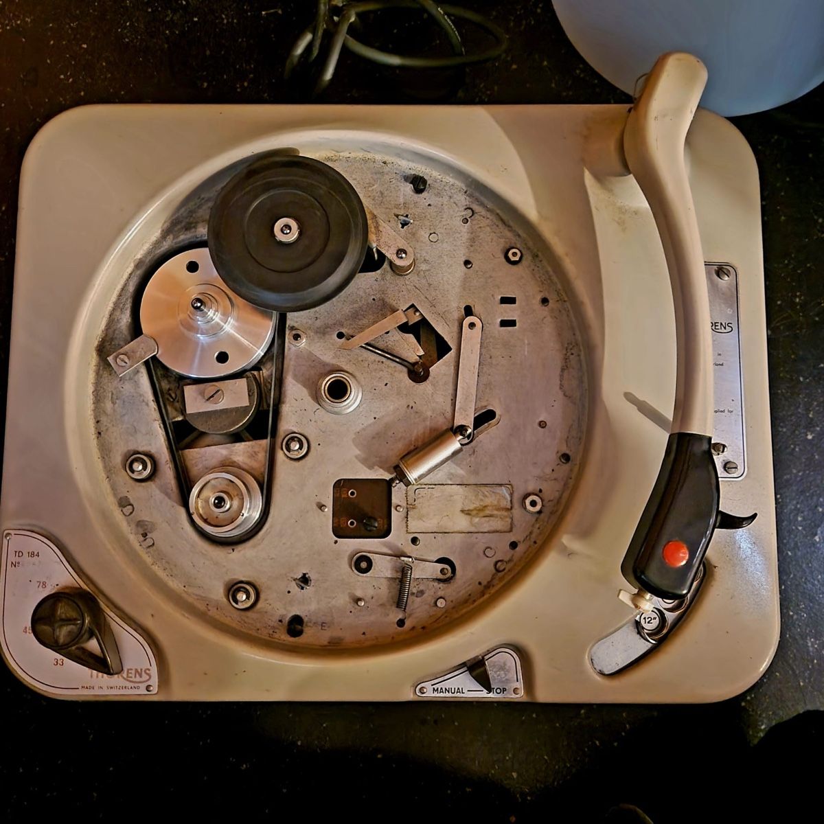 Thorens Giradischi: Plattenspieler Thorens TD 184, No. 1 – Usato da Le Vaud venduto da Balthasar 4