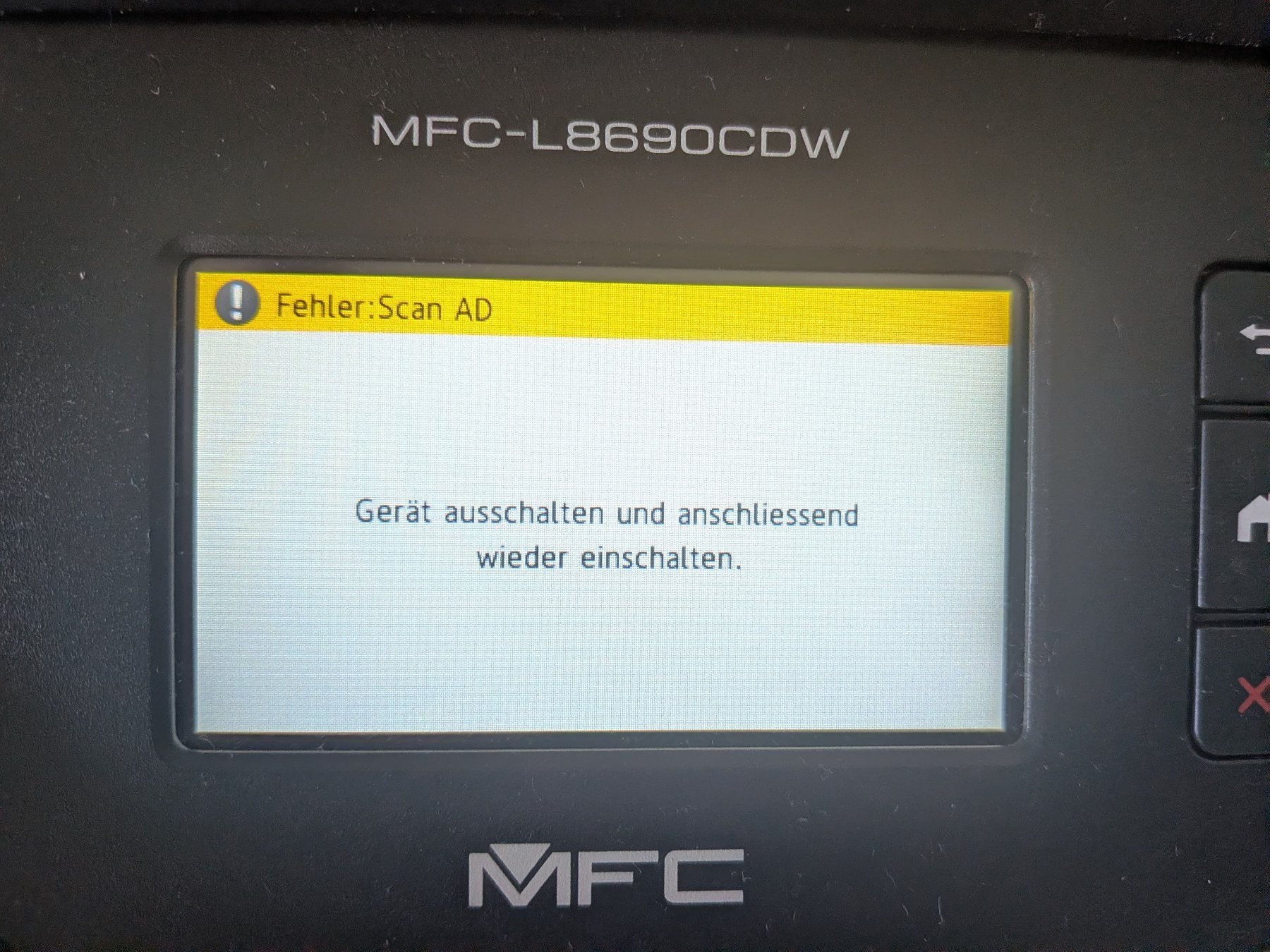 Brother Drucker: Brother MFC-L8690CDW - Defekt – Defekt aus Pfäffikon SZ von RainerZuefall 5