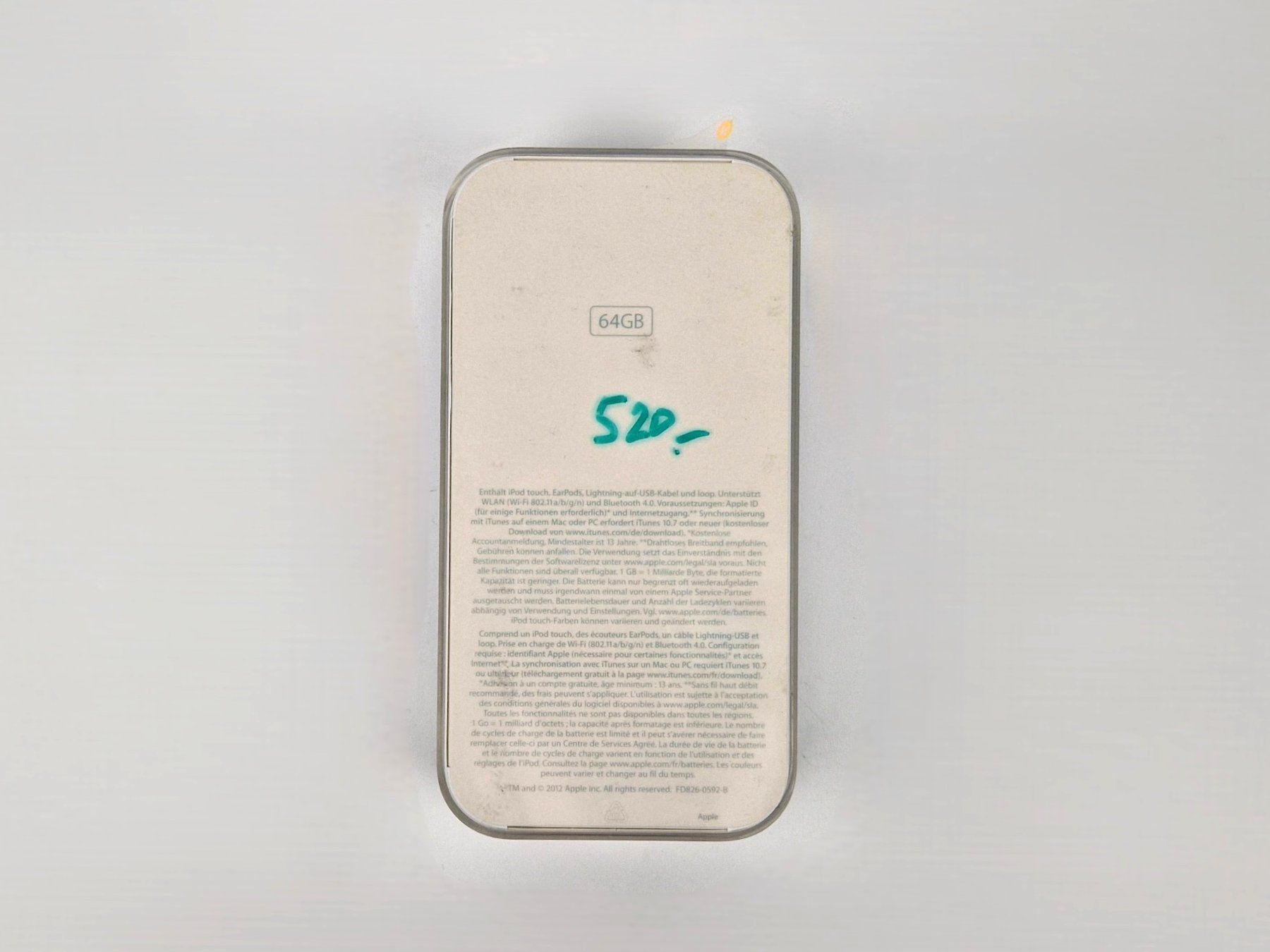 Apple Lecteur media portable: iPod Touch 5. Generation 64GB – Neuf (Voir description) à Basel par Restwert_Basel 2