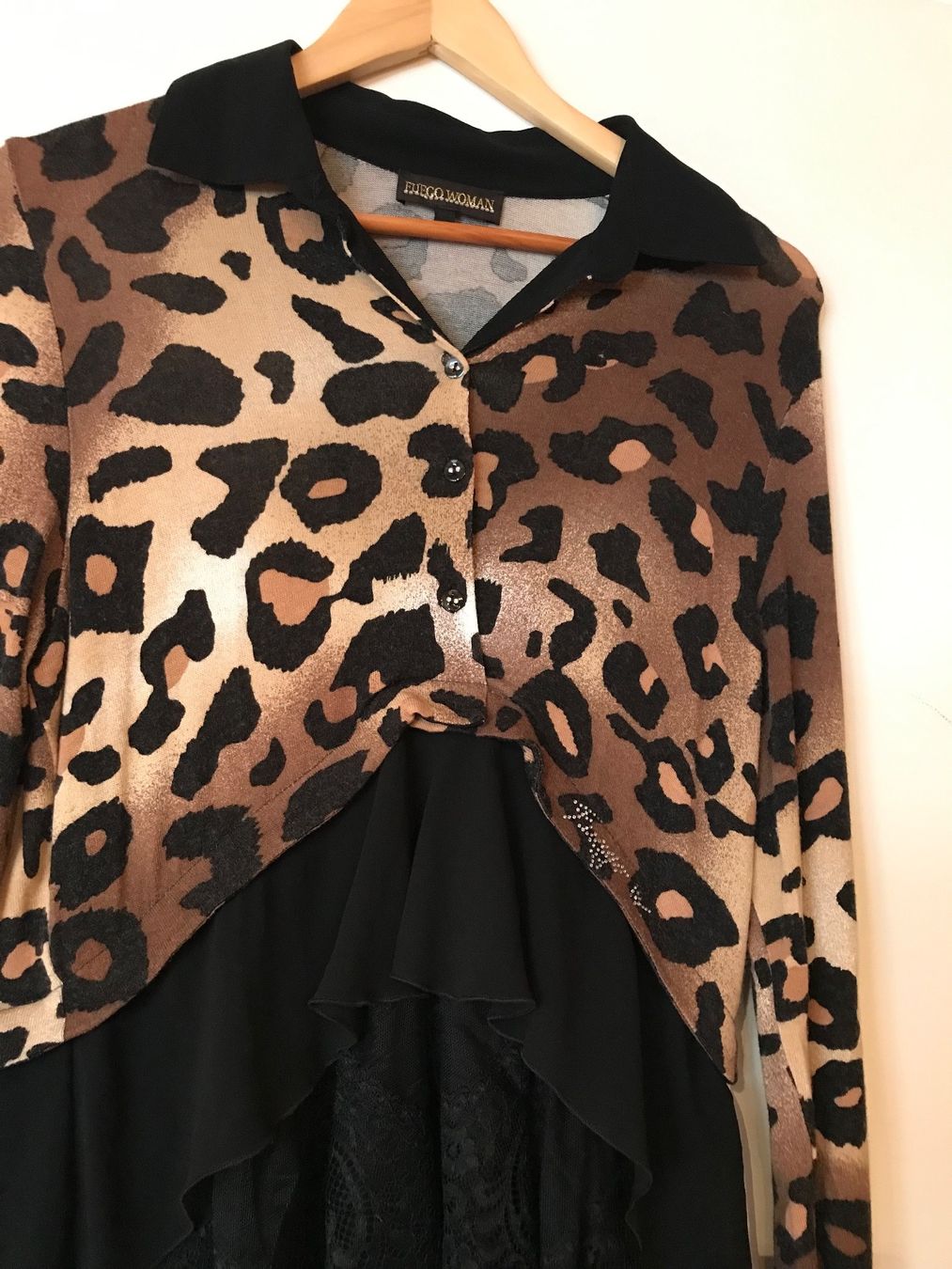 Maglioni & Felpe: Leo Muster Pullover von Fuego Women – Usato da Eggersriet venduto da VintageCouture86 2