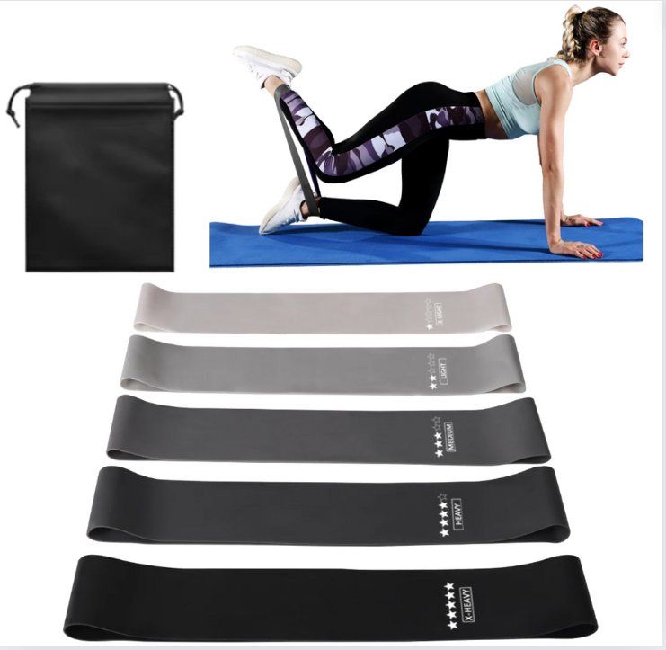 Pack de 3 élastiques textiles pour fessier de fitness CORENGTH