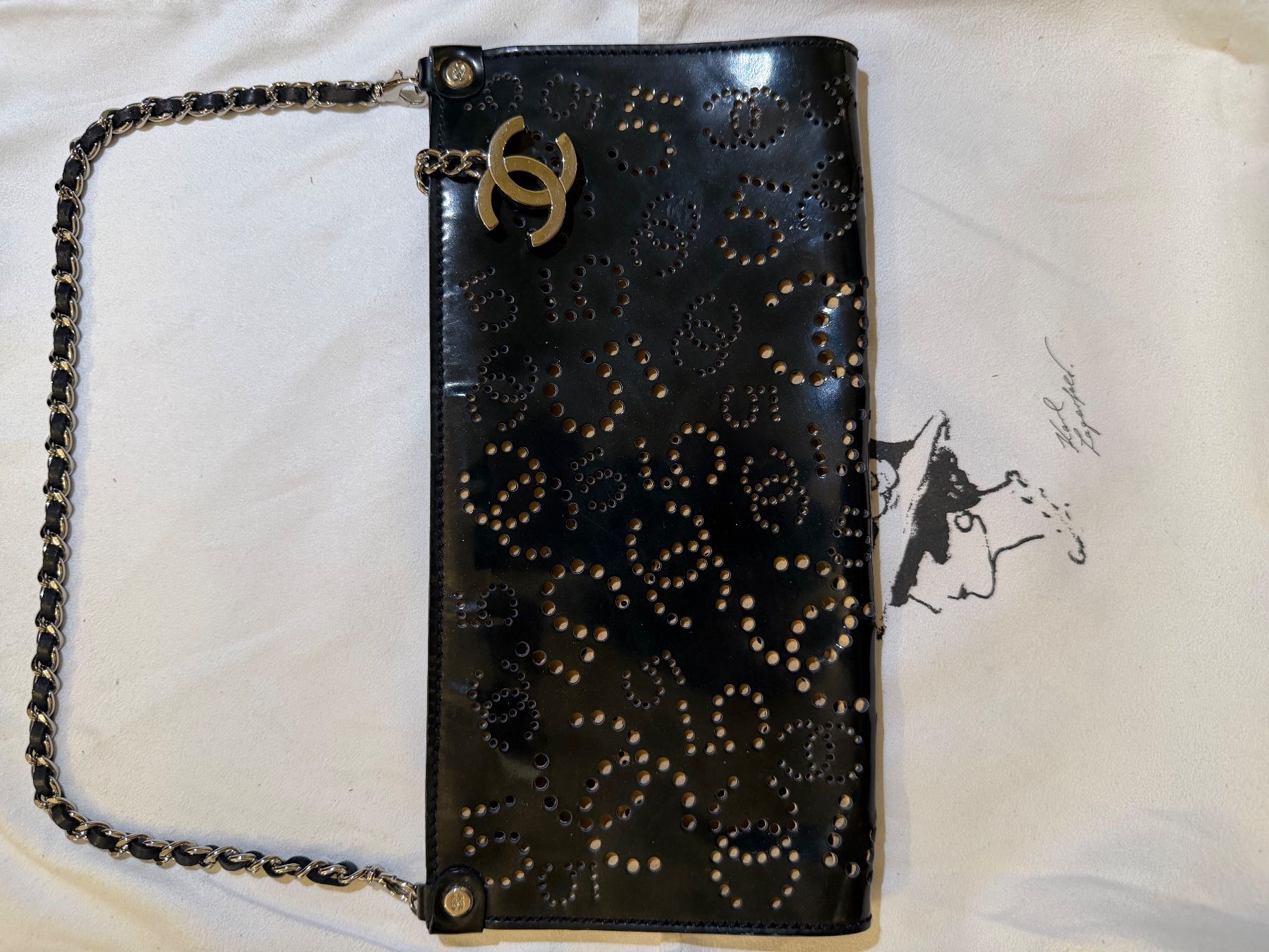 Chanel Taschen für Damen: Chanel sac pochette authentique vintage – Neu (gemäss Beschreibung) aus Bulle von Re-a-loved 5