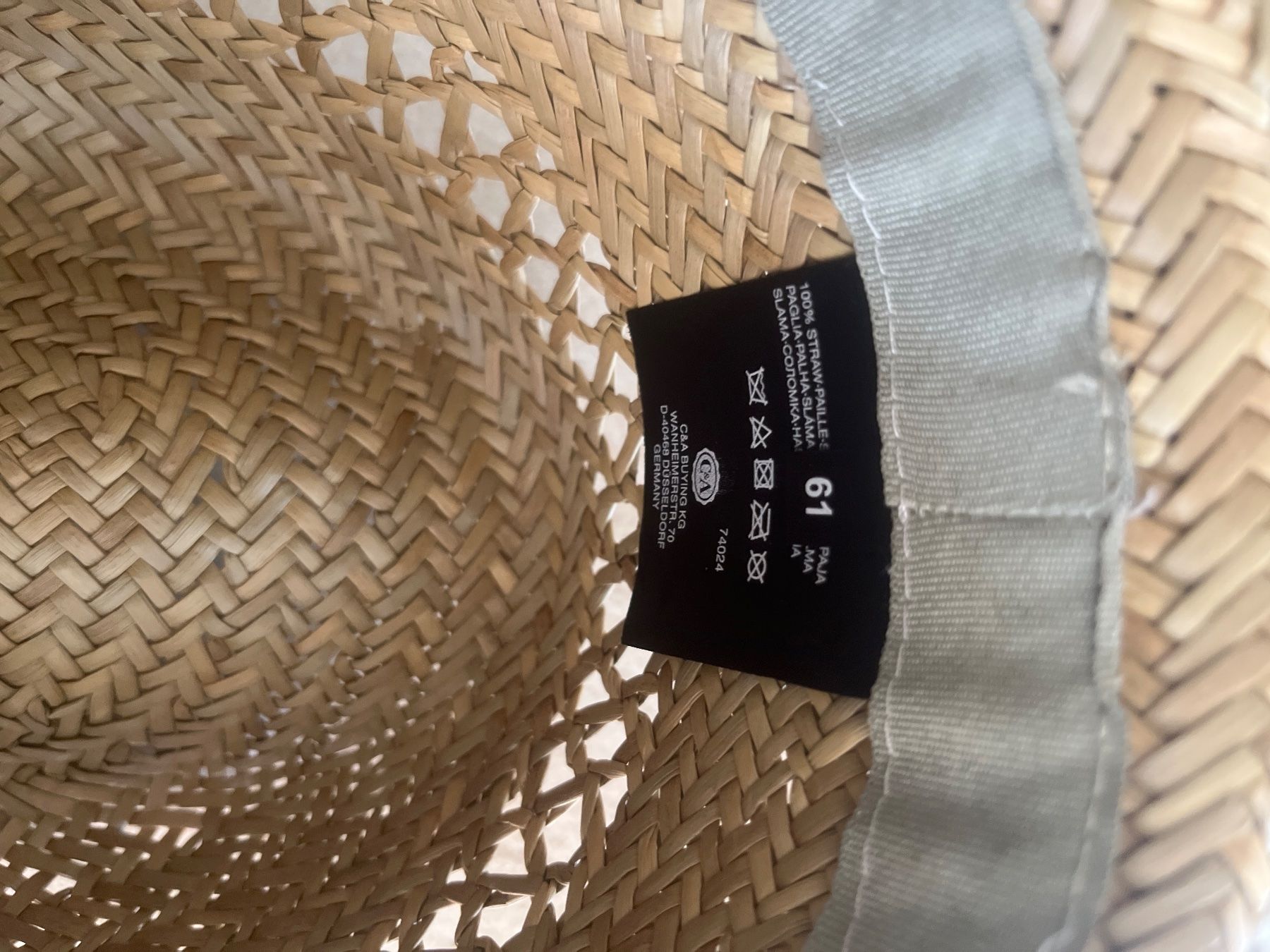 C&A Copricapi, berretti & cappellini: C&A Chapeau Fedora en paille 100% – Usato da Vernayaz venduto da Darkfrost 3