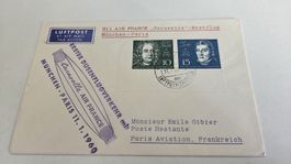 1960 Erster Düsenflugverkehr Caravelle München - Paris
