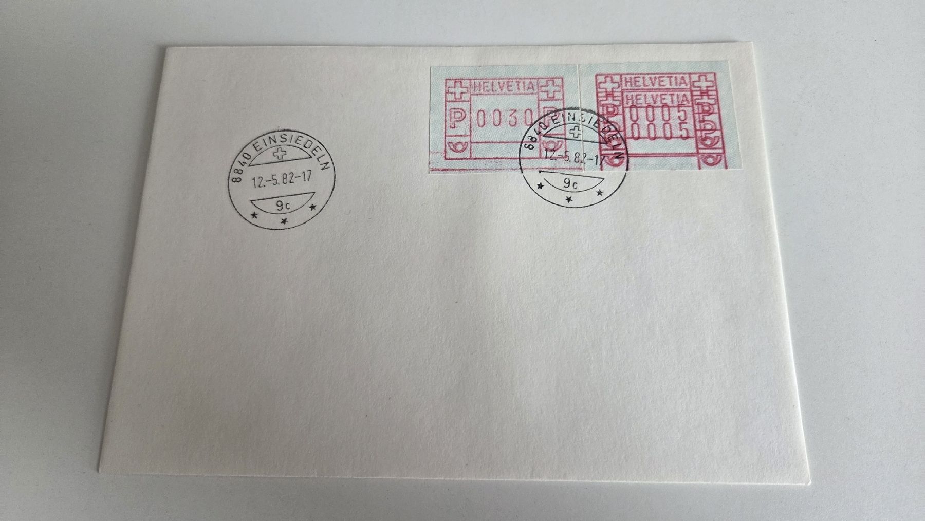 Tutti i francobolli: 1982 ATM Abart Doppeldruck – Usato da Arni AG venduto da Moth68
