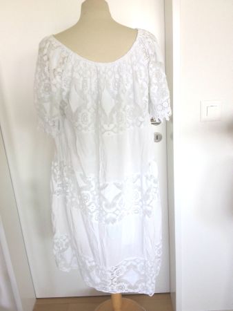 NEUES Spitzen Sommerkleid, Gr XL, Baumwolle/Viskose
