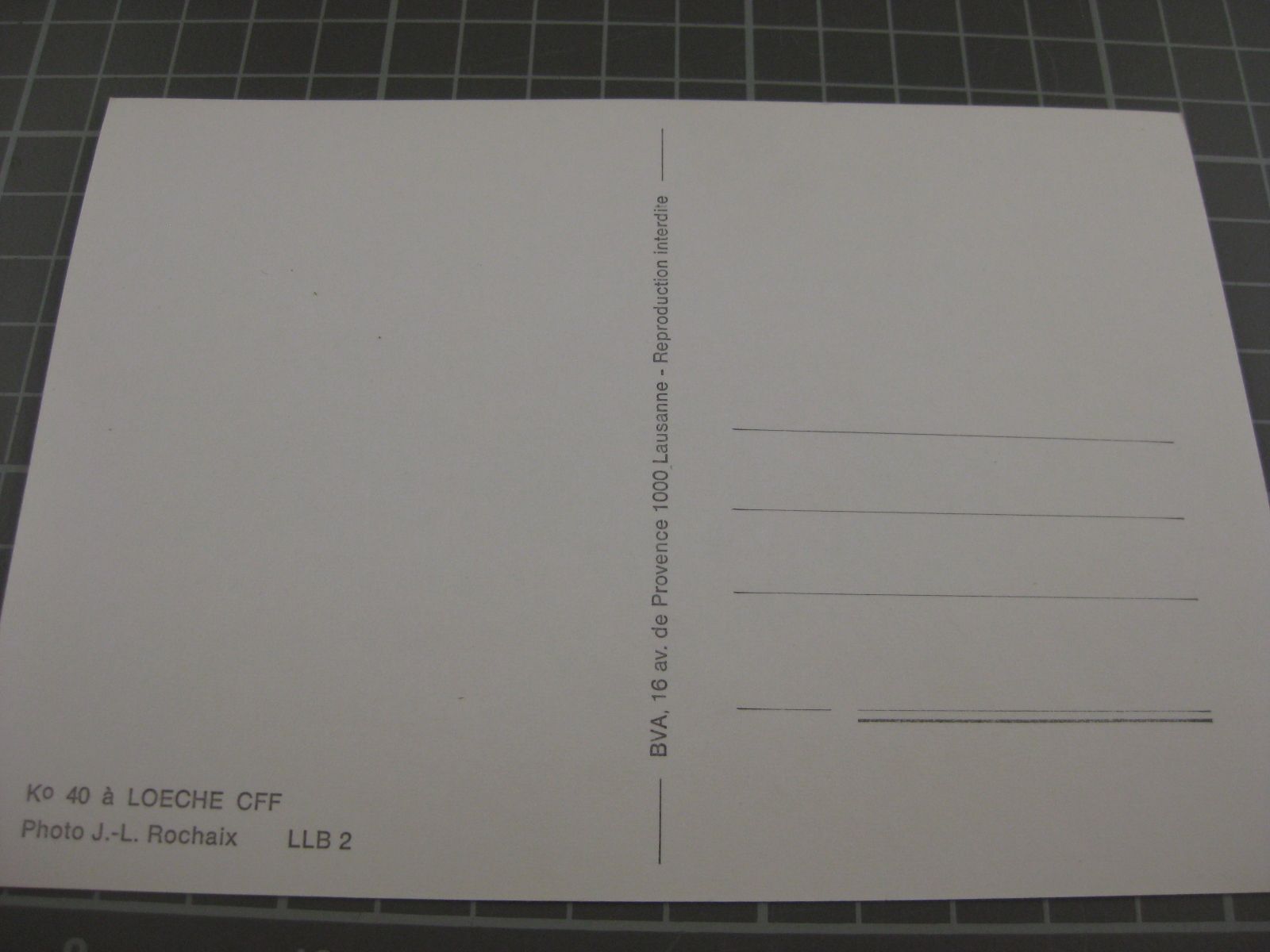 Cartoline postali: Leuk SBB mit Zug – Usato da Malters venduto da Marosko 1