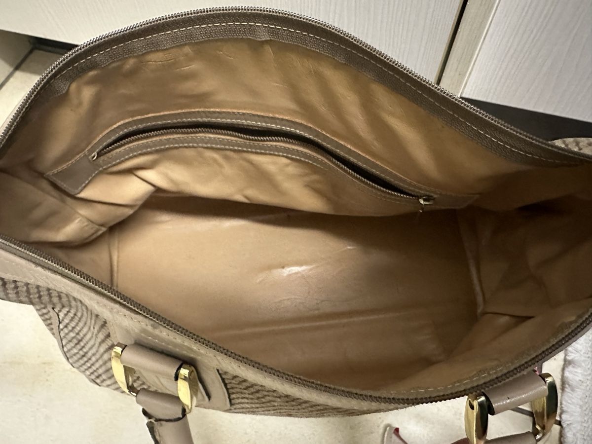 Borse da donna: Escadre Braun Beige Vintage Tasche – Usato da Pratteln venduto da milisandra 5