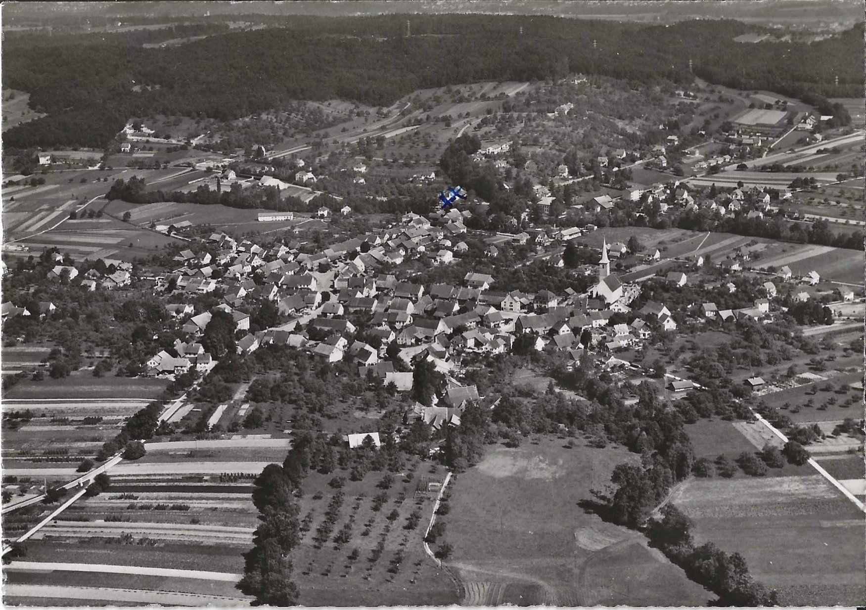 Ansichtskarten: Karte Therwil 1965 – Gebraucht aus Zürich von Philacat11