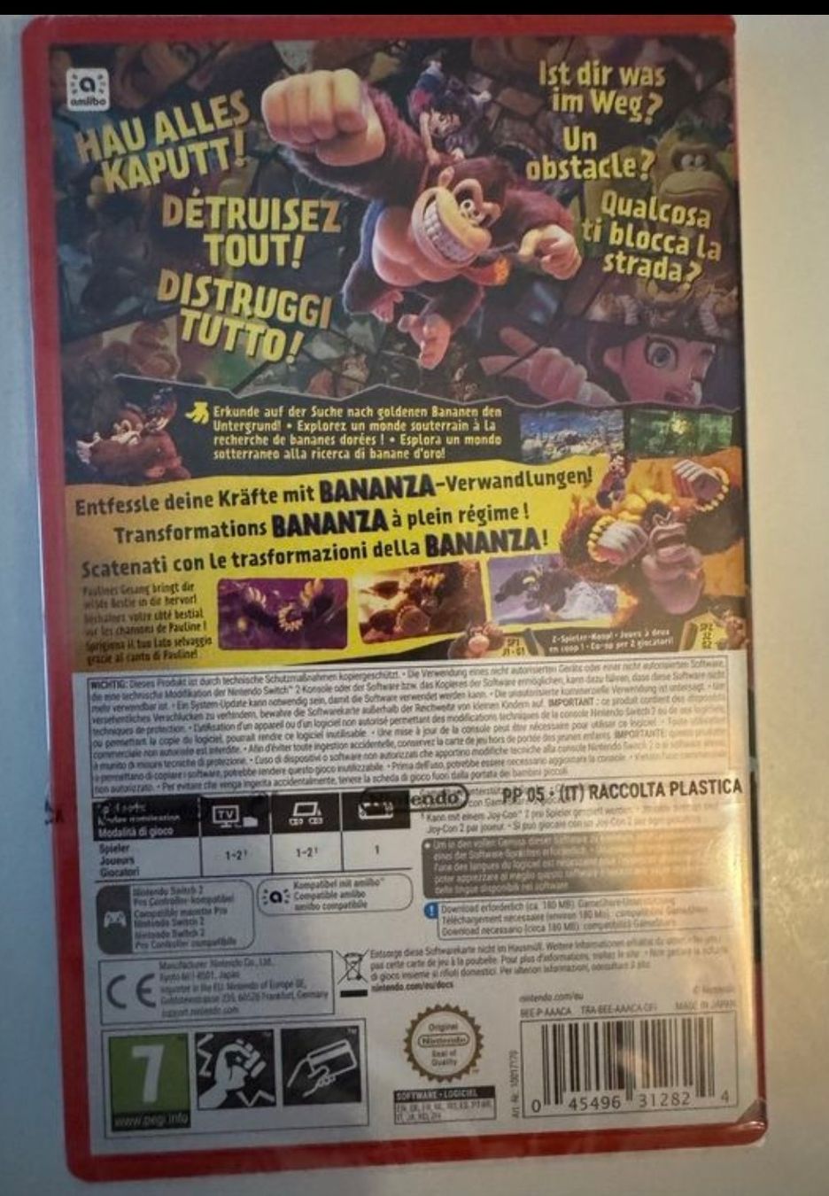 Nintendo Giochi: NEU Donkey Kong Bananza - Nintendo Switch 2 – Nuovo e nell'imballaggio originale da Zürich venduto da jabo22 1