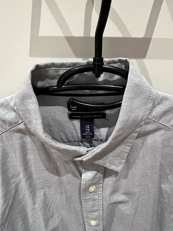 Camicie: Hemd GAP grau-blau – Usato da Zürich venduto da BigRock89 1