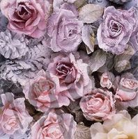 Serviette winter roses (1437) 2Stk.