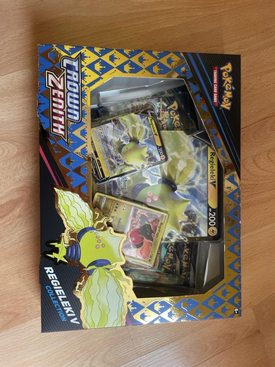 Pokémon Carte collezionabili: Regieleki V Collection Crown Zenith – Nuovo e nell'imballaggio originale da Bazenheid venduto da Toulouse12