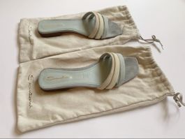 Elegante Santoni Sandalen, Grösse 40