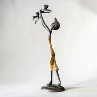 Ludovic Kaboré - sculpture bronze cire perdue Burkina-Faso