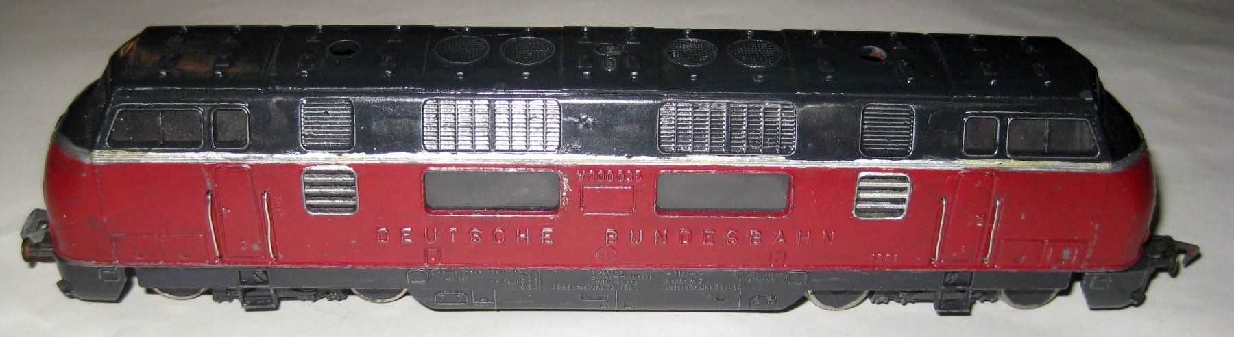 Fleischmann Modelleisenbahnen: Fleischmann 1381, V200 035 DB, DC – Gebraucht aus Yverdon les Bains von f751m 2