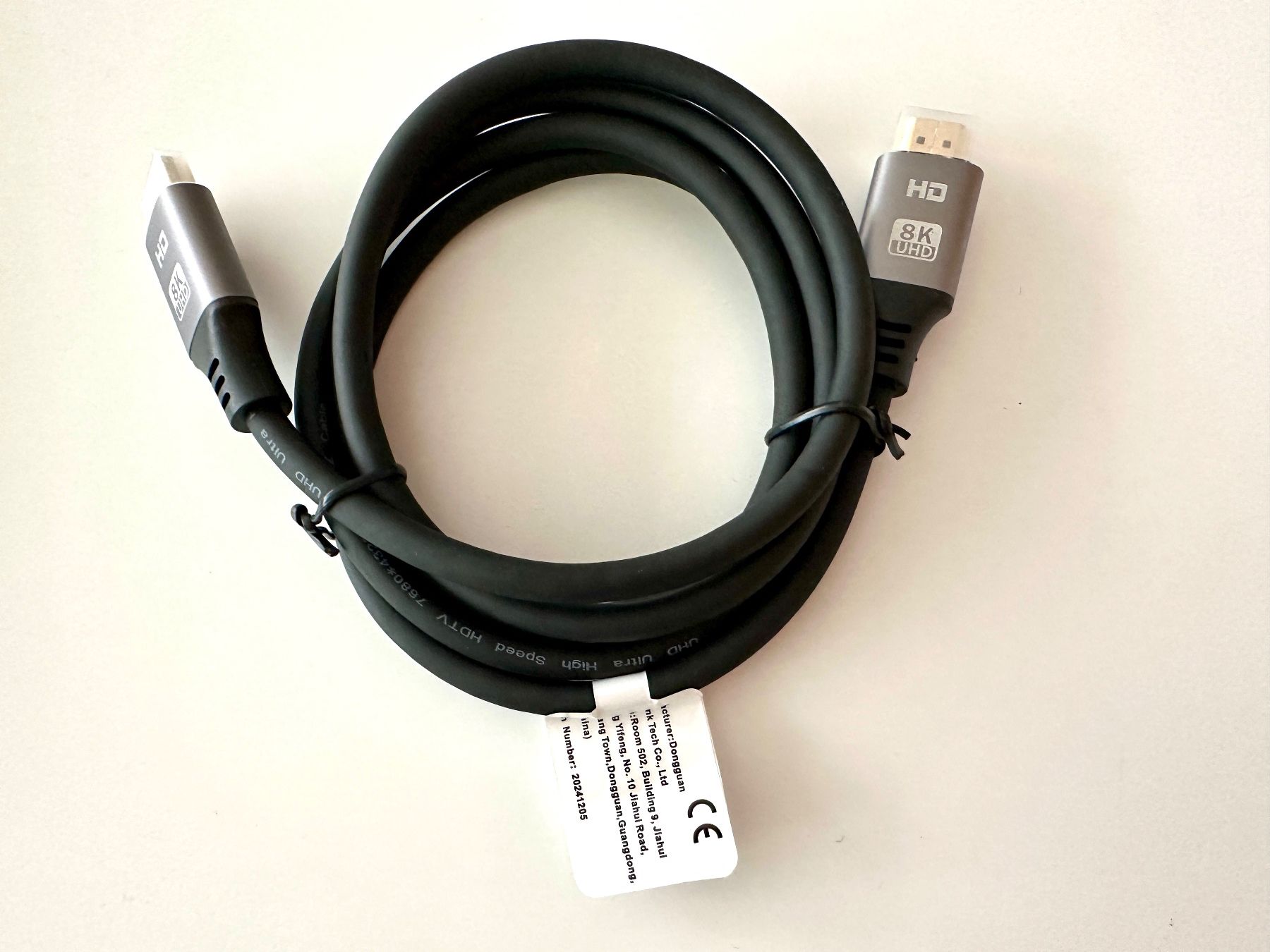 Cavi: 1M - 8K HDMI Cable - UHD High Speed – Nuovo (secondo la descrizione) da Gattikon venduto da Sarahs_Schatzkammer