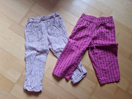 Sommerhosen Set Leinen 98-104