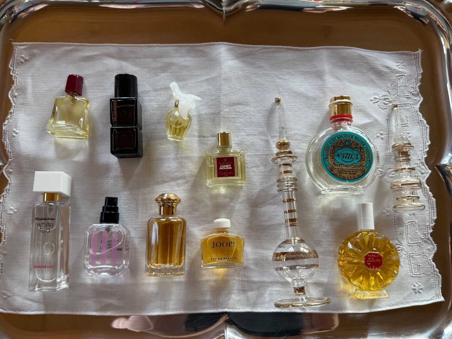 Parfum & Eau de Toilette: Parfüm Miniflacon Sammlung Vintage – Gebraucht aus Wittwil von Schnaeppli64