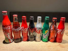 Coca Cola Mini Flaschen Sammlung, Sonderedition, Top Zust...