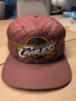 Mitchell & Ness Cap Cleveland Cavaliers gesteppt rot