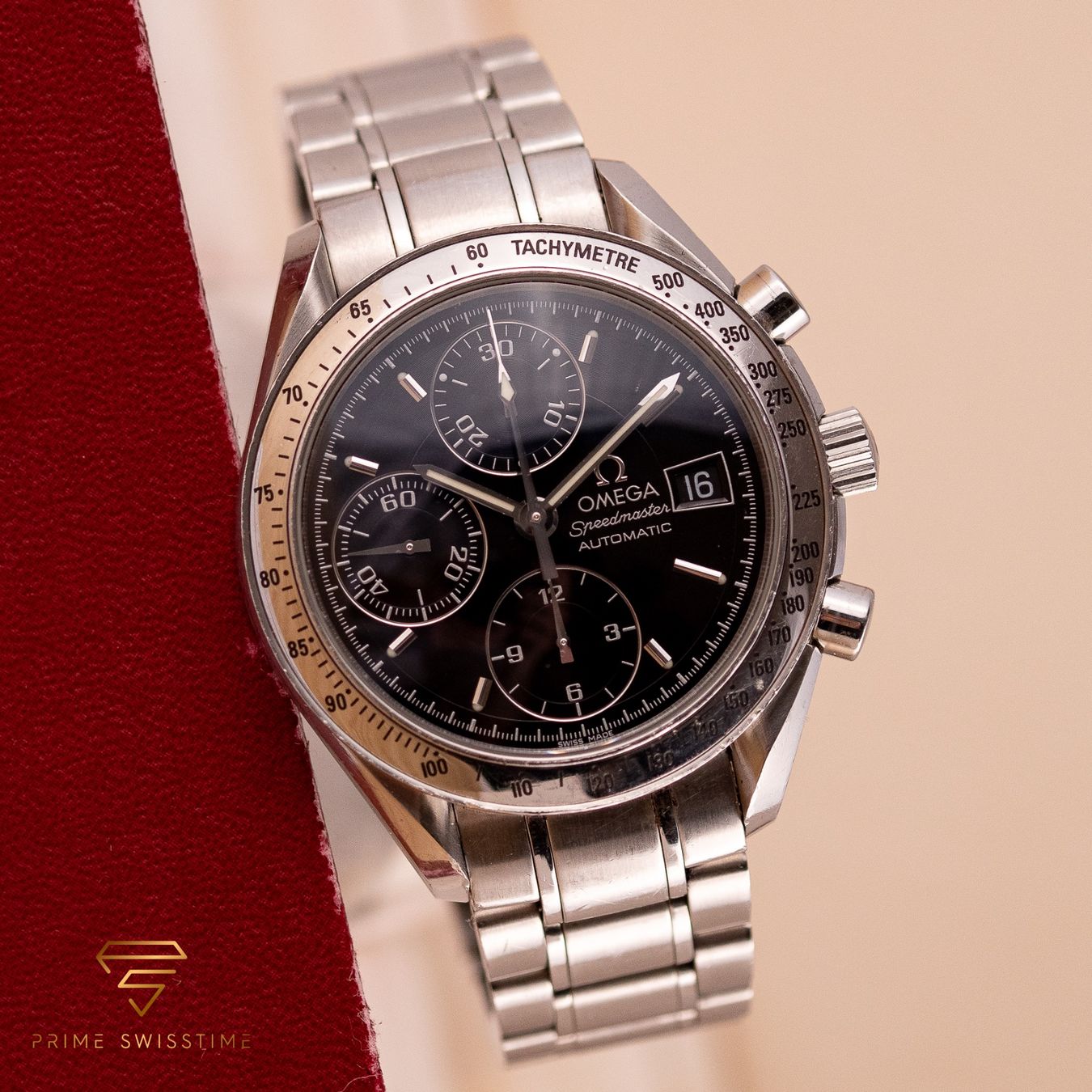 Omega Orologi: Omega Speedmaster Date / 3513.50 / Box/ 2000s/ Serv’25 – Usato da Luzern venduto da PrimeSwissTime