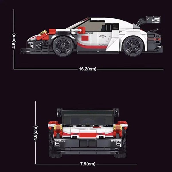 Mould King Kit di costruzioni: Mould King: Porsche 911 / 27010 – Nuovo e nell'imballaggio originale da Meisterschwanden venduto da Bigi1 1
