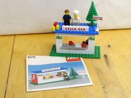 Lego 675 Snack Bar, komplett mit Bauanleitung