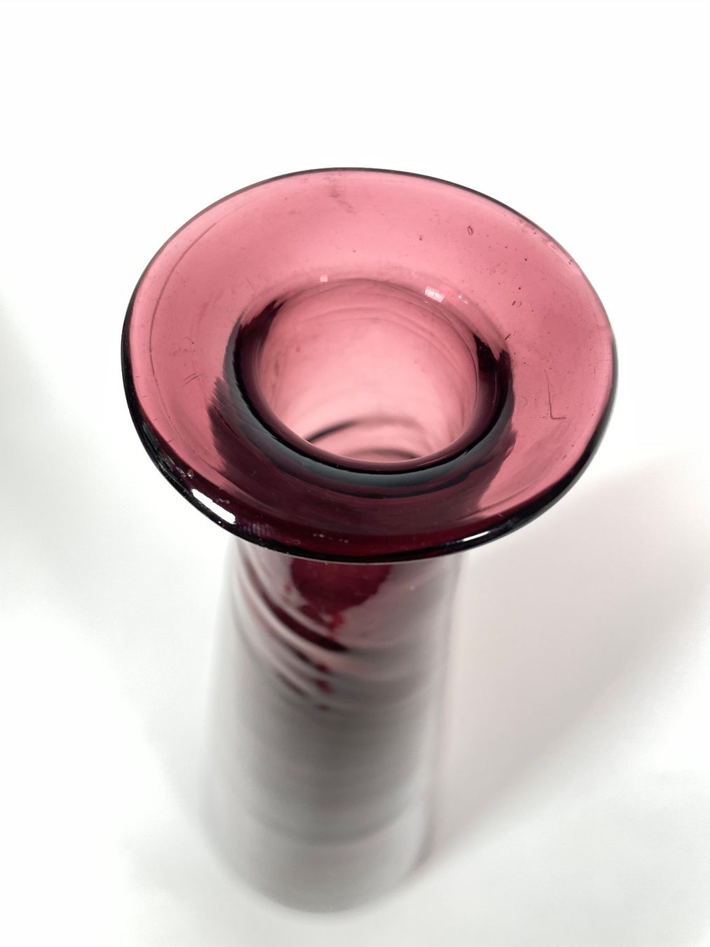 Vasen & Gefässe: Grosse modern geblasene Kunstglas-Vase – Gebraucht aus Zürich von Hedwig-steig 4