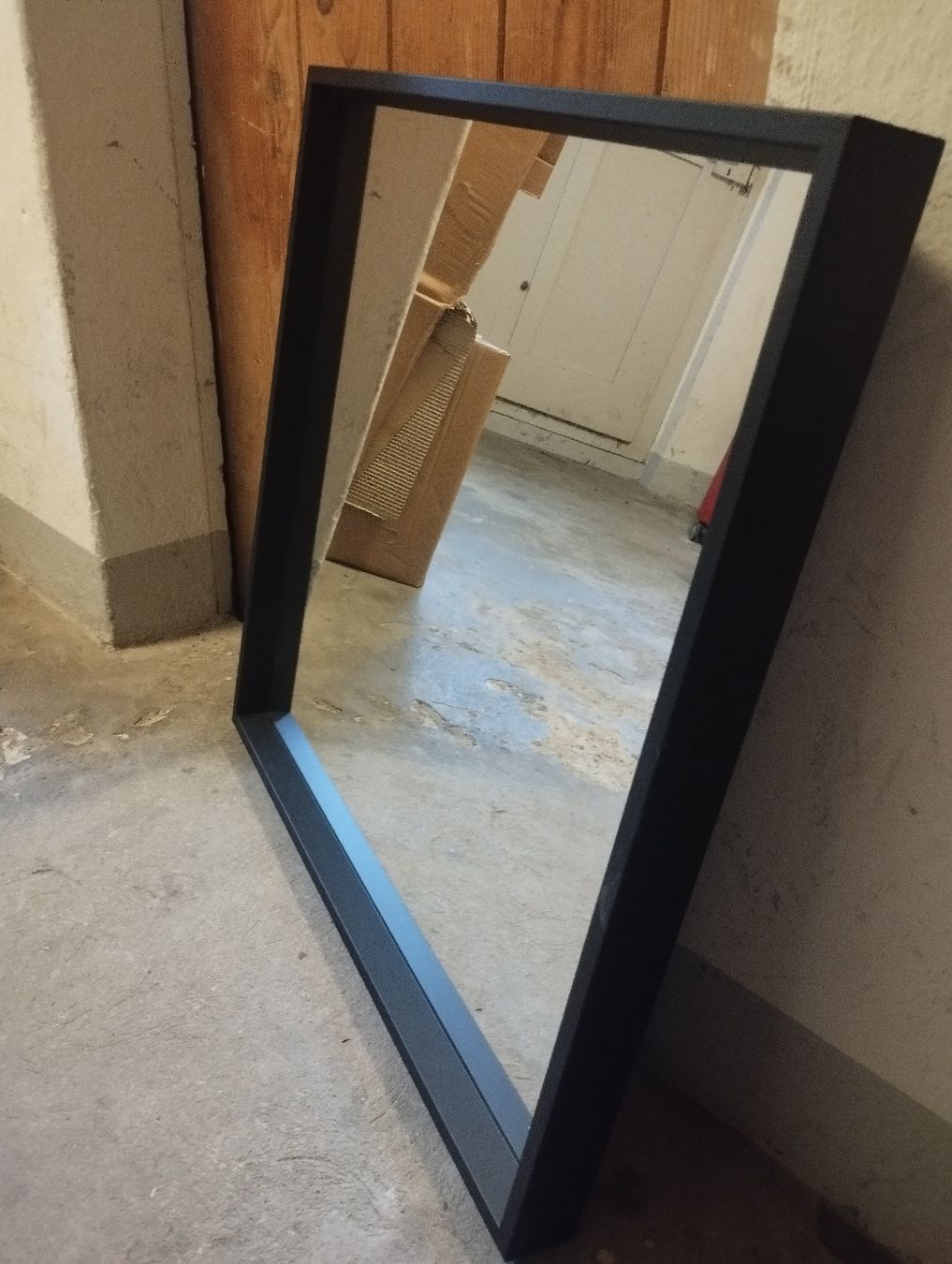 Ikea Miroirs: Spiegel schwarz 65 x 65 cm  – D'occasion à Bern par BoogiewoogieX 3