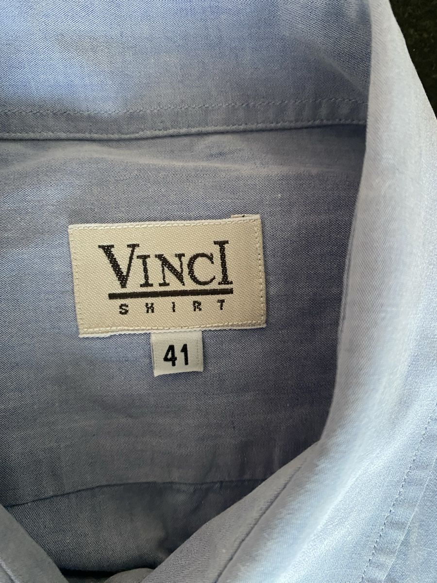 Camicie: VINCI Herrenhemd langarm Gr.L – Usato da Wädenswil venduto da JJ15 1