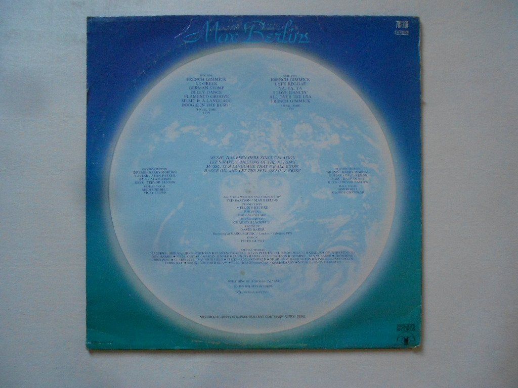 Vinyles: MAX BERLINS  -  WORLD WIDE PARTY – D'occasion à Bex par Giorgiob 1