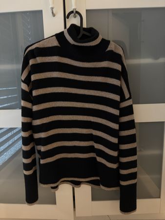WE Fashion Jumper - Striped, Turtleneck - Size S