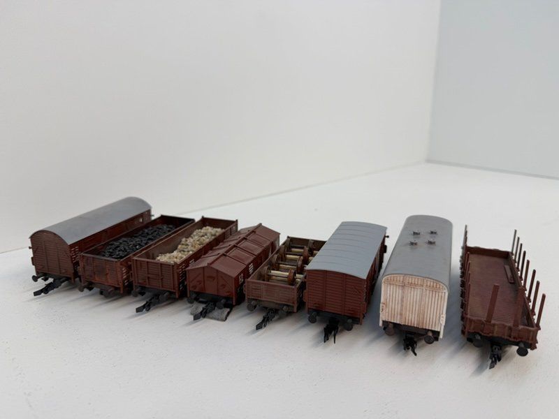 Roco Modellini di ferrovie: Roco "44003", Spur H0, DR, Güterzugset – Usato da Büsserach venduto da ModellbahnDepot 5