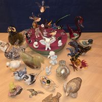 Glasfiguren Sammlung: Vögel, Enten, Schwäne & Eulen! 🦜🐥🐓