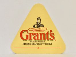 Bierdeckel GRANT'S SCOTCH WHISKY Untersetzer Vintage Rarität
