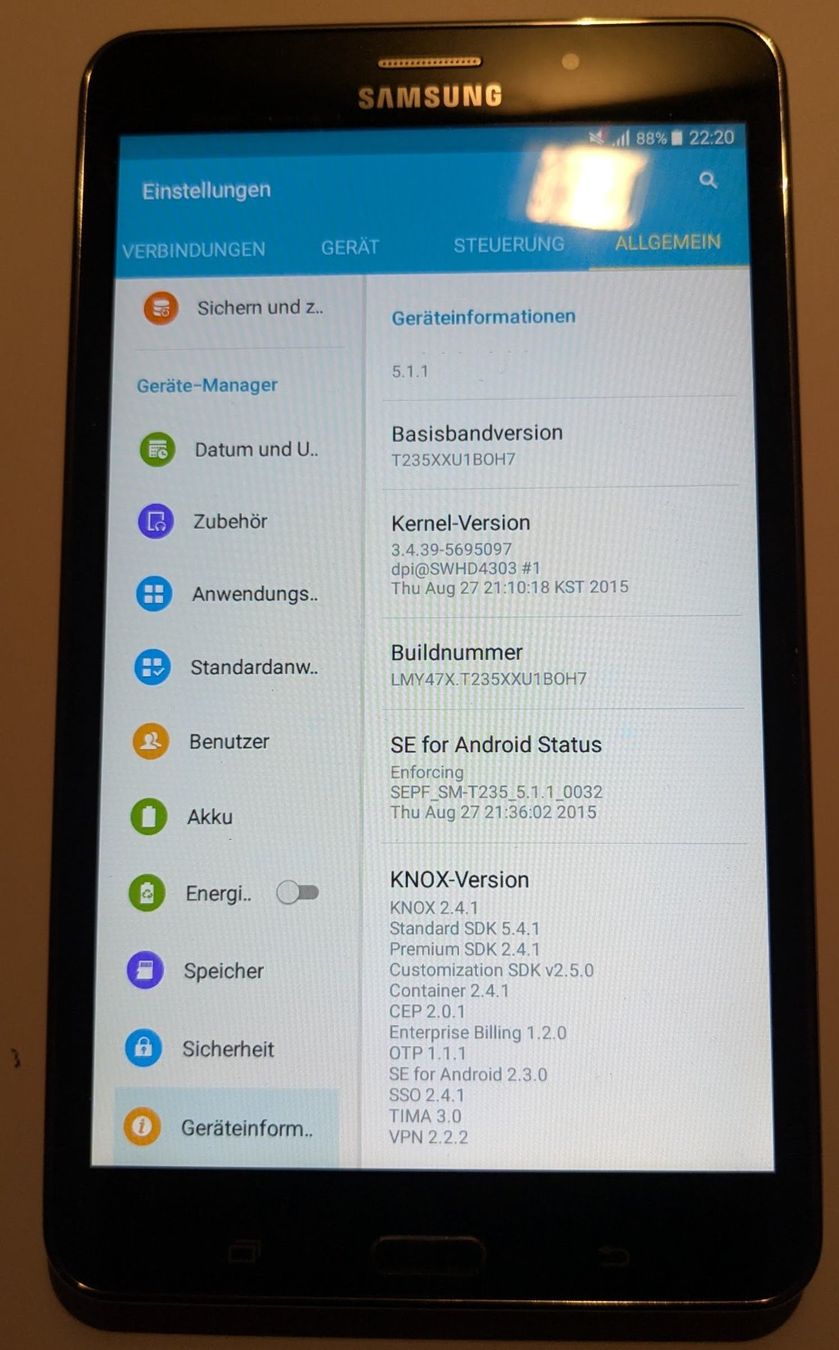 Samsung Tablettes PC: Samsung Tablet SM-T235 gebraucht – D'occasion à Bern par F_M_A 3