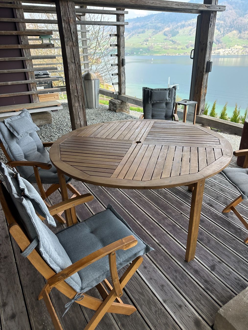 Tavoli: Gartentisch und Stühle – Usato da Meggen venduto da kingmills 2