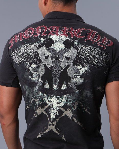Polos: Monarchy Polo-Shirt Grösse S Design Dead Angels – Neuf avec emballage d'origine à Zürich par cormega 2