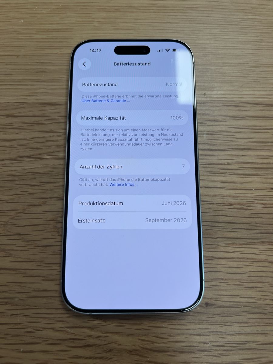 Apple Telefoni cellulari / Smartphones: I phone 16 PRO NEU – Usato da Aarau venduto da fre_spg9 2