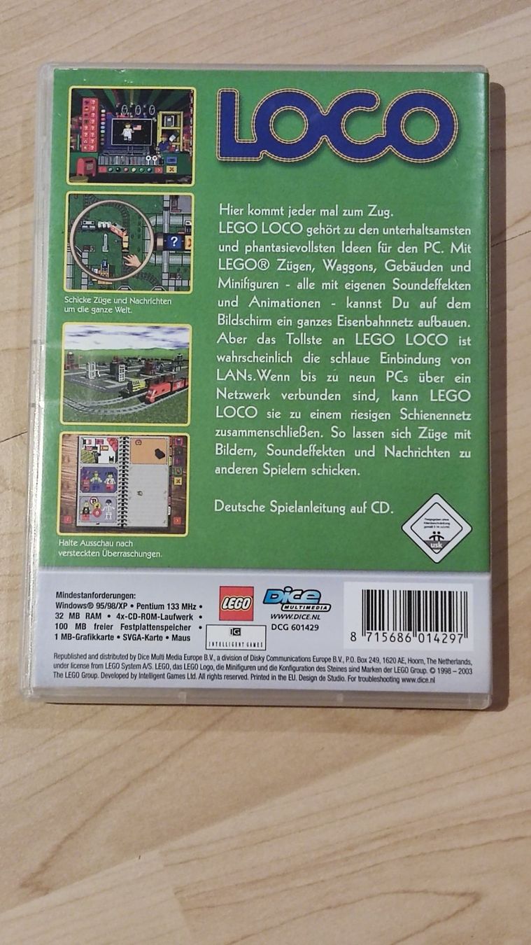 Lego Spiele: Lego Loco PC – Gebraucht aus Schongau von Retro_Shop 1